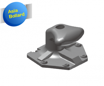 Bích Neo Đầu B | B Head Bollards